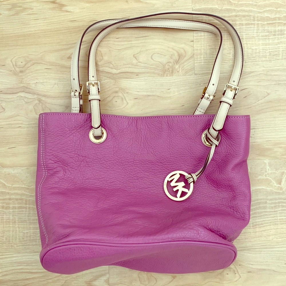 Michael Kors Bucket Tote | Berry Purple